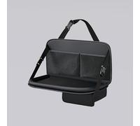 MNBVGHH Organizador Asiento Coche para BMW 1er F70 2024+ con Mesa Plegable, Almacenamiento Cuero PU, Accesorios Coche Interior Protector Respaldo,Small