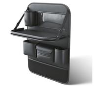MNBVGHH Organizador Asiento Coche para Renault Kangoo III 2021-2025 con Mesa Plegable, Almacenamiento Cuero PU, Accesorios Coche Interior Protector Respaldo,Large