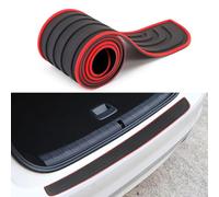 MNBVGHH Protector Paragolpes Trasero, para Audi Q1 Q2 Q3 Q4 Q5 Q6 Q7 Q8 SQ5 SQ7 SQ8 Anti Autoadhesivo Protector Paragolpes Coche Resistente Desgaste Accesorios Exteriores,A