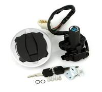 MNBYHUD Llave Encendido Moto para KLE 300 2017 2018 2019 2020 2021 Interruptor Encendido Motocicleta Tanque Combustible Tapa Gasolina Cubierta Kit Bloqueo Asiento Actualización Piezas Motocicleta