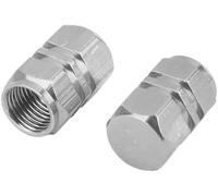 MNBYHWA 4 Piezas Tapones de Válvula Aleación Aluminio para Skoda Fabia 2000-2018 2019 2020 2021 2022 2023, Tapones Valvula Coche Tapa de válvula de Aluminio Coche Tapas de Válvula de Auto