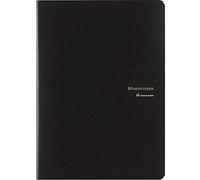 MNEMOSYNE HN188A - Cuaderno A5 con carpeta, color negro