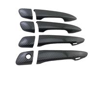 MNEUEQ Cubierta Manija Puerta Coche 4 Piezas Pegatina Protectora Para Taza Para Lexus LS250 2014-2019(Style 1,Lhd)