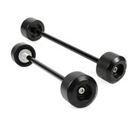 MNEUEQ Deslizadores De Eje De Rueda De Motocicleta Deslizador De Horquilla De Eje Trasero Delantero para Y&amaha para Tracer MT-09/SP 900 9 GT 9GT 2022-2024(Front and Rear)