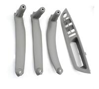 MNEUEQ Juego 4 Cubiertas Reposabrazos Manija Puerta Delantera Coche Embellecedor Panel Interior Para BMW X5, X6, E70, E71, Años 2007 A 2013 Reemplazo
