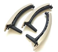 MNEUEQ Manija De Puerta Interior Izquierda Y Derecha Con Cubierta Cuero Para BMW X5, X6, E70, E71, E72 (2007-2014) Reemplazo