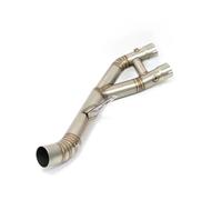 MNEUEQ Tratamiento Escape Sistemas De Escape De Motocicleta Slip On Conexión De Tubo De Enlace Medio Silenciador De 60 Mm para Y&amaha YZF R1 R1M 2022 2023 MT10 2015-2021