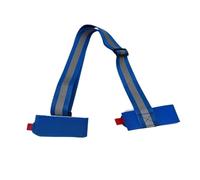 MNEVZX Bolsas para Botas de esquí Correa de Hombro para Trineo, portabotas para Bastones, Ajustable, cómoda, para esquís, Estable y Resistente. Bolsa para Botas De Esquí(Blue)