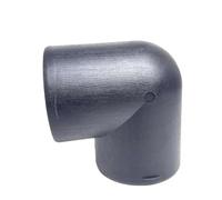 MNEVZX Conector De Salida De Codo De Tubo De Aire En Forma De L De Plástico De 75/90 Mm Compatible con Webasto Eberspaecher, Accesorios para Vehículos Diésel(LWT-90mm)