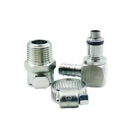 MNEVZX Kit desconexión y liberación la línea Combustible y Gasolina del Tanque de Gasolina, Compatible con BMW R1200GS ADV R1200RT S1000RR K1200R K1300R(HY-GM 3piece)