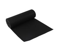 MNGHAYYR Woven Fabric Wedding Aisle Runner Carpet | Multicolor Wedding Runner, 2mm Thick, Multiple Sizes(Black,12M-1.2M)