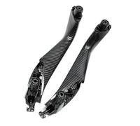 MNGNCBXWK 51417438523 Cubierta interior manija puerta automóvil fibra carbono para Serie 5 M5 G30 G31 F90 2017-2022 LHD RHD izquierda derecha (Front 2pcs-Carbon)