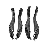 MNGNCBXWK 51417438523 Cubierta interior manija puerta automóvil fibra carbono para Serie 5 M5 G30 G31 F90 2017-2022 LHD RHD izquierda derecha (4Pcs Set-Carbon)