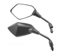 MNGNCBXWK Espejos Retrovisores Laterales Motocicletas para Triumph para Trident 660 para Tiger 800 1050 1200 para Speed Street Triple 675 765 Espejo Retrovisor Lateral(Carbon Texture)