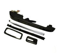 MNGNCBXWK Manija Exterior Negra Para Puerta De Para VW Caddy I Derby Golf Para Jetta I II Mk1 Mk2 Para Passat Scirocco Santana Polo 1981 1982 1983 1984 Tiradores Exteriores de Coche(Rear Left)