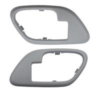 MNGNCBXWK Para Chevrolet Para GMC Truck Accesorios Interiores Izquierda 15708079 Derecha 15708080 1 Par Placa Moldura Manija Puerta Interior De Automóvil (Gray)