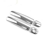 MNGNCBXWK Para VW Golf 4 Jetta Bora MK4 1999-2003 2004 Para Rabbit A4 1J Passat B5 Polo 1997-2005 Cubiertas Para Manijas De Puerta Exteriores Tiradores Exteriores de Coche(Silver 2)