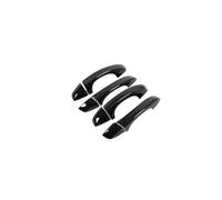 MNGNCBXWK Para VW Golf 6 MK6 Para Skoda SUPERB 2009-2011 2012 2013 Embellecedor Cromado Para Manija De Puerta De Coche Adhesivo Decorativo Tiradores Exteriores de Coche(Black 0 button)