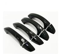 MNGNCBXWK Para VW Golf 6 MK6 Para Skoda SUPERB 2009-2011 2012 2013 Embellecedor Cromado Para Manija De Puerta De Coche Adhesivo Decorativo Tiradores Exteriores de Coche(Black 2 buttons)