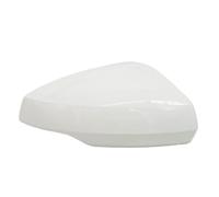 MNGNCBXWK para VW para Polo Mk6 Vi AW BZ 2019 2020 2021 2023 2022 2024 Reemplazo ala Puerta LHD Retrovisor Izquierdo Derecho Tapa Cubierta Espejo Lateral Blanco Carcasa Espejo Retrovisor(Izquierda)