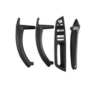 MNGNCBXWK Para X5 X6 E70 E71 E72 7 Piezas 2007-2013 RHD Piezas Interiores Manija Interior De La Puerta Del Coche Cubierta Del Panel Elevador De Vidrio (RHD Black 7PCS)