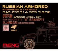 Meng-Model SPS-025-1 :3 5 Rusos Armored High-Mobility Vehiclegaz 233014STS Tig