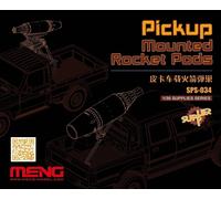 (MNGSPS-034) - Meng Model 1:35 - Pickup Mounted Rocket Pods (Resin)