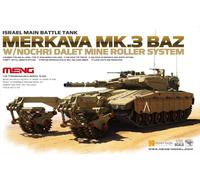 (MNGTS-005) - Meng Model 1:35 - Israeli Merkava Mk.3BAZ Mine Roller