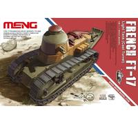 (MNGTS-008) - Meng Model 1:35 - FT-17 French Light Tank (Cast Turret)