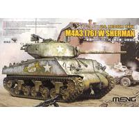 (MNGTS-043) - Meng Model 1:35 - US Medium Tank M4a3 (76) W