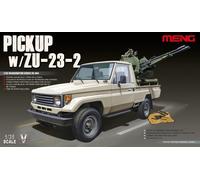 (MNGVS-004) - Meng Model 1:35 - Toyota Hilux Pick Up Truck w/ ZU23-2