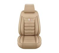 MNHCAC Fundas Asientos Coche para Mercedes Benz Clase M ML 270 W163 ML 350 W163, Juegos De Cubreasientos Delanteros Y Traseros, Funda Asiento Protector Impermeable, Beige