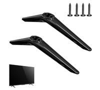 MniimaLuxe Soporte universal para TV de 32 pulgadas, compatible con SmartTV, soporte para TV, base de repuesto de ABS, patas antideslizantes, juego de tornillos, soporte para TV LCD LED