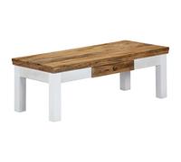 MNISDFL Mesa de centro de recepción, sofá, mesa de salón, mesa auxiliar, mesa de centro, 110 x 50 x 40 cm, madera maciza de mango