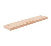 MNISDFL Tablero de pared de roble macizo como estante, placa de madera cuadrada sin tratar para espacio de almacenamiento adicional y superficie de exposición, material natural con vetas de color
