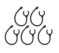 Mnixy Gancho Gancho para La Oreja Identificación del Bucle de 10 Mm para Nokia Bh108 Bh217 Auricular Bluetooth Negro