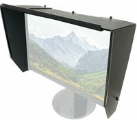 MNJVCFDS Capucha De Pantalla De Computadora De Escritorio, Parasol De Computadora De Escritorio, Ajustable De 17-27 Pulgadas, 37 Cm De Altura, 40-70 Cm De Longitud De Ajuste, Sombreado Eficiente