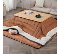 MNJVCFDS Mesa Kotatsu De 4 Piezas con Manta Y Calentador Muebles Japoneses Mesa De Piso De Futón Invierno Calefacción Tatami Bay Ventana Mada Maciza Multifuncional Mada Baja