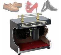 MNJVCFDS Shoe Polishing Machine, Automatic Household Fully Automatic Induction Shoe Polishing Machine, Electric Shoe Polishing Machine in Public Hotel Lobby(A)