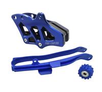 MNKBODG Motocicleta Guía Cadena Compatible con Yamaha para YZ125 para YZ250 2008-2020 para YZ250F para YZ450F 2007-2020 Motocicleta CNC Patín De Cadena Guía Basculante Protector De Piñón(Set)