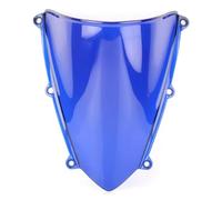 MNKBODG Parabrisas de Motocicleta Compatible con CBR600RR para F5 2007 2008 2009 2010 2011 2012 Parabrisas De Doble Burbuja Accesorios De Motocicleta Deflector De Carenado(Blue)
