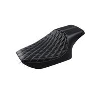 MNNZHG Gel Asiento Moto para Sportster XL Iron 883 1200 48 2004 2005 2006 2007 2008 2009-2017 Motocicleta Negro Dos Arriba Asiento Delantero Trasero del Pasajero Cojin Asiento Moto(C)