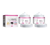 Mnozreo Crema Blanqueadora de Area Intima,30G,2PC(Skin Whitening Cream,Crema para el Cuidado Corporal de las Axilas) Se Usa Una Vez por la Mañana y Otra por la Noche