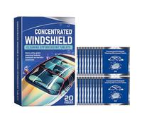 Mnozreo Lavaparabrisas Sólido Concentrado,Tabletas Efervescentes Limpiaparabrisas,Tabletas De Líquido Lavaparabrisas para Coche,Líquido Sólido Limpiaparabrisas de Automóviles,20PC