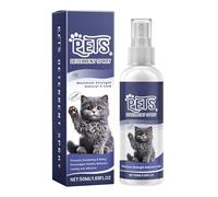 Mnozreo Spray Antiarañazos Gatos Sofa,Spray Educador Antiarañazos,Protector Sofa Arañazo,Disuasión de Arañazos Repelente de Gatos,50ML,1PC