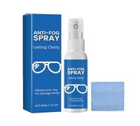 Mnozreo Spray Antivaho para Gafas,Spray de Limpieza Para Gafas,30ML,1PC,2 en 1 Limpiador y Antivaho,Resistente Las Rayas de Larga Duración