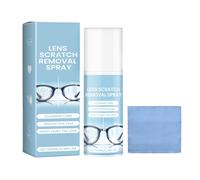 Mnozreo Spray Limpiador de Lentes Gafas,Líquido Limpiador de Lentes,Spray de Eliminación de Arañazos,Líquido de Reparación de Cristales,Reparación de Gafas Cristales,1PC