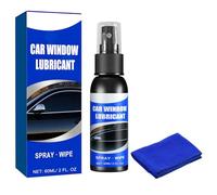 Mnozreo Spray Lubricante para Rieles y Sellos de Ventanillas de Coche,60ML,1PC,Protector de Sello de Goma,Reducción de Ruido para Ventanas de Coche