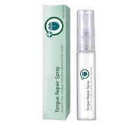 Mnozreo Spray para Reparar la Lengua,Aliviar La Lengua Fisurada,30ML,1PC,Spray Hidratante para la Boca Seca,Aliviar El Mal Aliento Ambientador