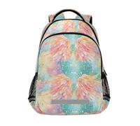 Mnsruu Angel Wings - Mochila escolar para estudiantes y adolescentes